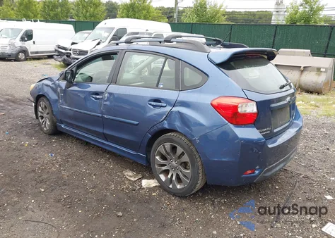 2013 Subaru Impreza 2.0I Sport Premium из США, поврежденный, VIN JF1GPAL64DH206497
